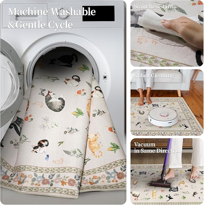 2x12 Washable Hallway Runner Rug - Image 7