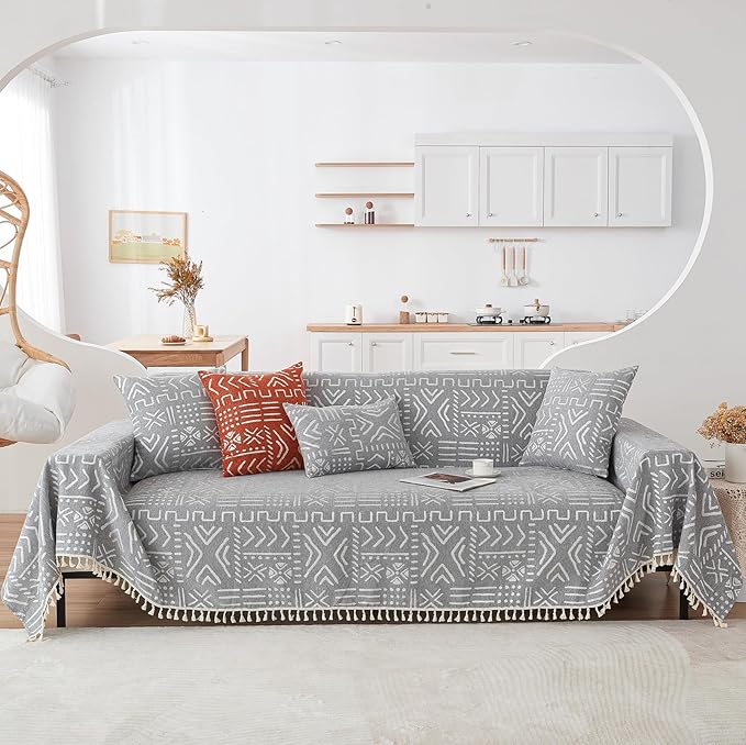 HANDONTIME Bohemian Couch Cover by HANDONTIME