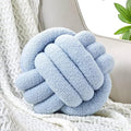 Uvvyui Knot Pillow Ball, Soft Home Decorative Round Throw Pillow, Handmade by Uvvyui