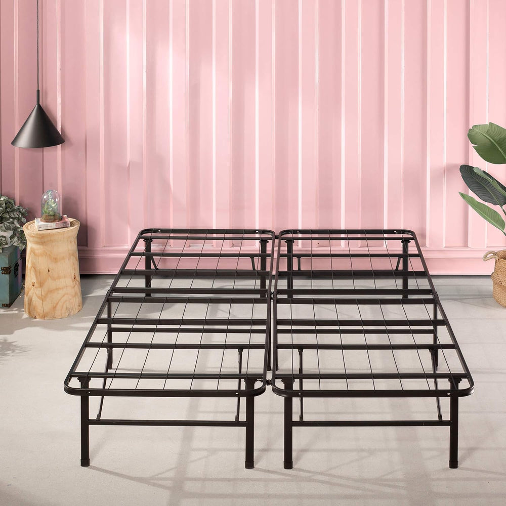Zinus SmartBase Tool-Free Assembly Mattress Foundation, 14 Inch Metal Platfor...