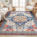 Rugflix 5x7 Area Rug for Living Room, Machine Washable Area Rugs by RugflixAreaRugs