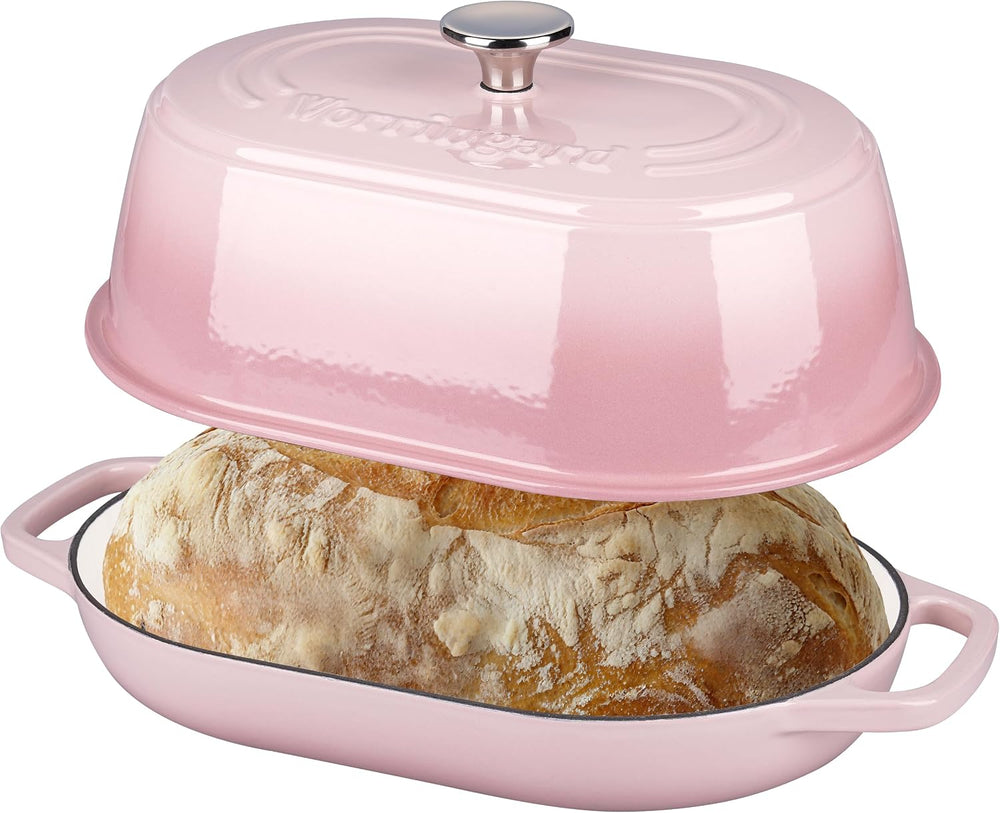 VORRINGARD Enameled Cast Iron Dutch Oven Pot