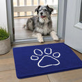 Smiry Dog Door Mat for Muddy Paws, Absorbent Dirt Trapper Non Slip Quick Dry by Smiry