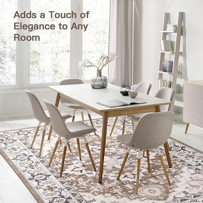 Lofus 5x7 Area Rugs for Living Room, Washable Area Rug, Rugs for Bedroom - Image 4