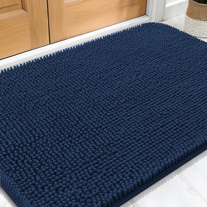 OLANLY Dog Door Mat for Muddy Paws 34x21, Absorbs Moisture and Dirt, Absorbent by OLANLY