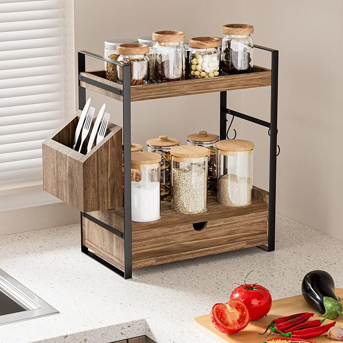 2-Tier Bathroom Counter Organizer