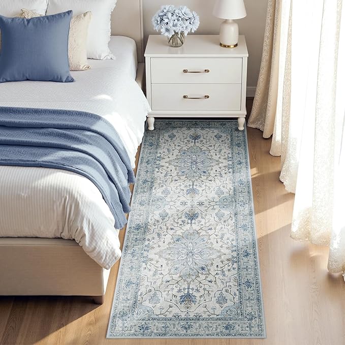 Area Rugs 3'x8' Runner Rug Non Slip Washable - Image 2