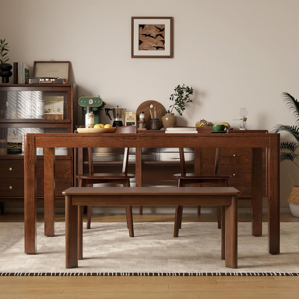 YESWOOD 39.4'' Solid Wood Dining Bench