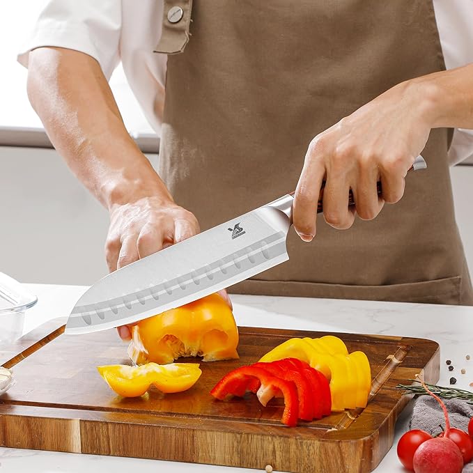 MSY BIGSUNNY 5pcs Knife Set Kitchen Utensils Knife, German Stainless Steel - Image 6