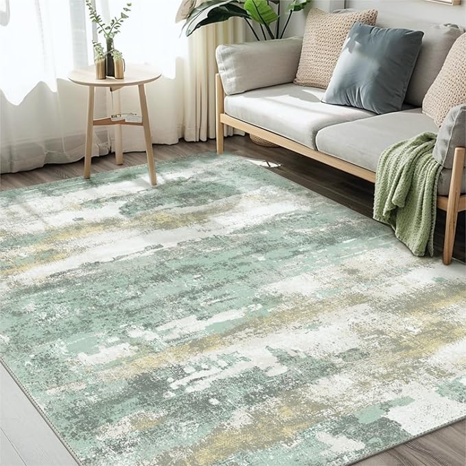 BEIMO Area Rugs 10x12 for Living Room Bedroom, Modern Abstract Machine Washable by BEIMO