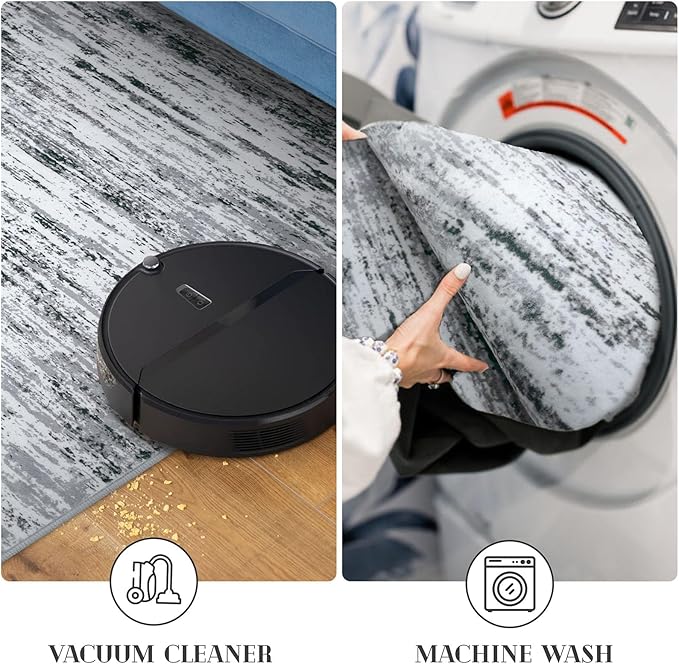 Lansny Modern Abstract Runner Rug 2x10 - Image 6
