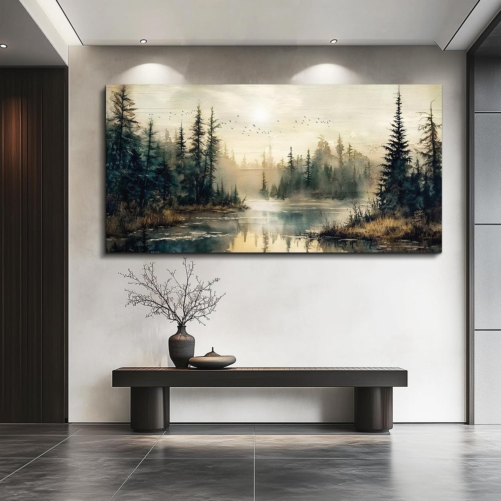 FUHAIHUA Canvas Wall Art For Living Room Large Wall Decor For Bedroom Modern ...