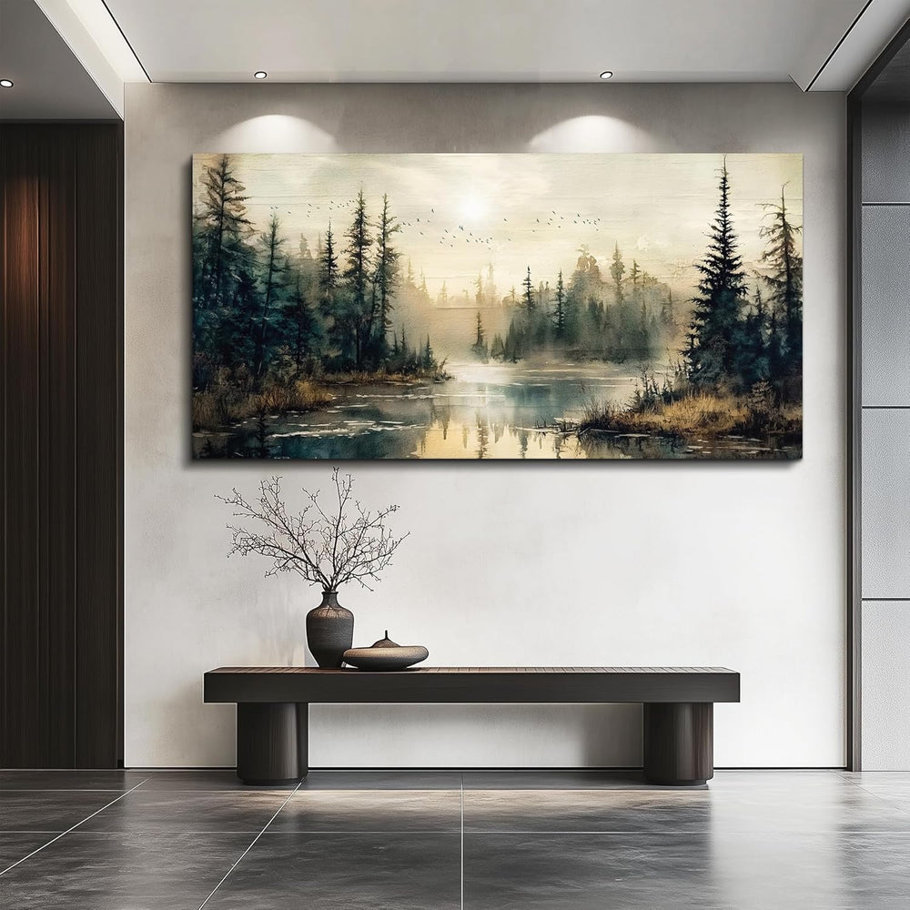 FUHAIHUA Large Wall Decor For Living Room Canvas Wall Art For Office Farmhous...