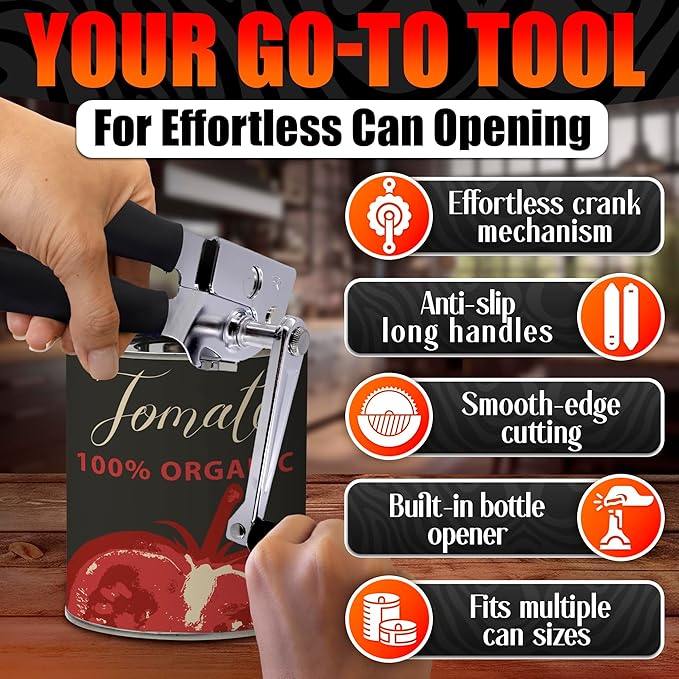 Heavy Duty Commercial Can Opener – Stainless Steel Can Opener - Image 3