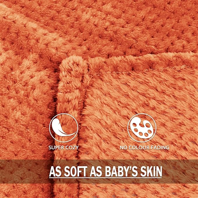Exclusivo Mezcla Fleece Throw Blanket Extra Large, Super Soft and Warm Blankets - Image 6