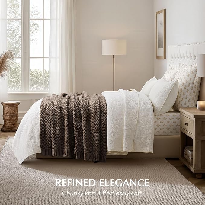 EVERGRACEHOME Chunky Chenille Knit Throw Blanket - Image 4