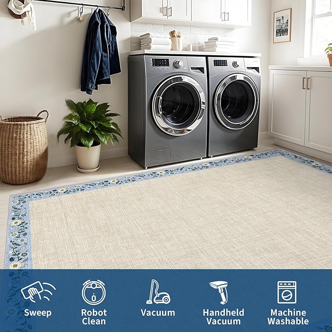 GarveeHome 10x13 Machine Washable Rugs - Image 8