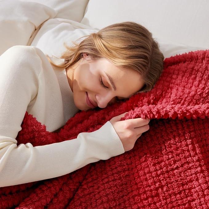 Whale Flotilla King Size Fuzzy Fleece Blanket - Image 2