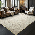 Toneed Abstract Area Rug Modern Washable Rug Soft Non Slip Rug Low Pile by Toneed