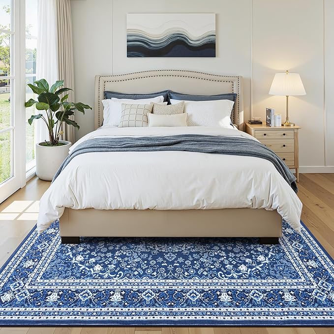 Lofus 5x7 Area Rugs for Living Room, Machine Washable Non-Slip Area Rug - Image 7