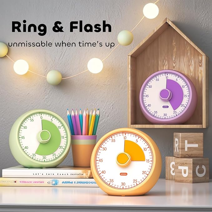 Conchstar Visual Timer for Kids 60-Minute - Image 4