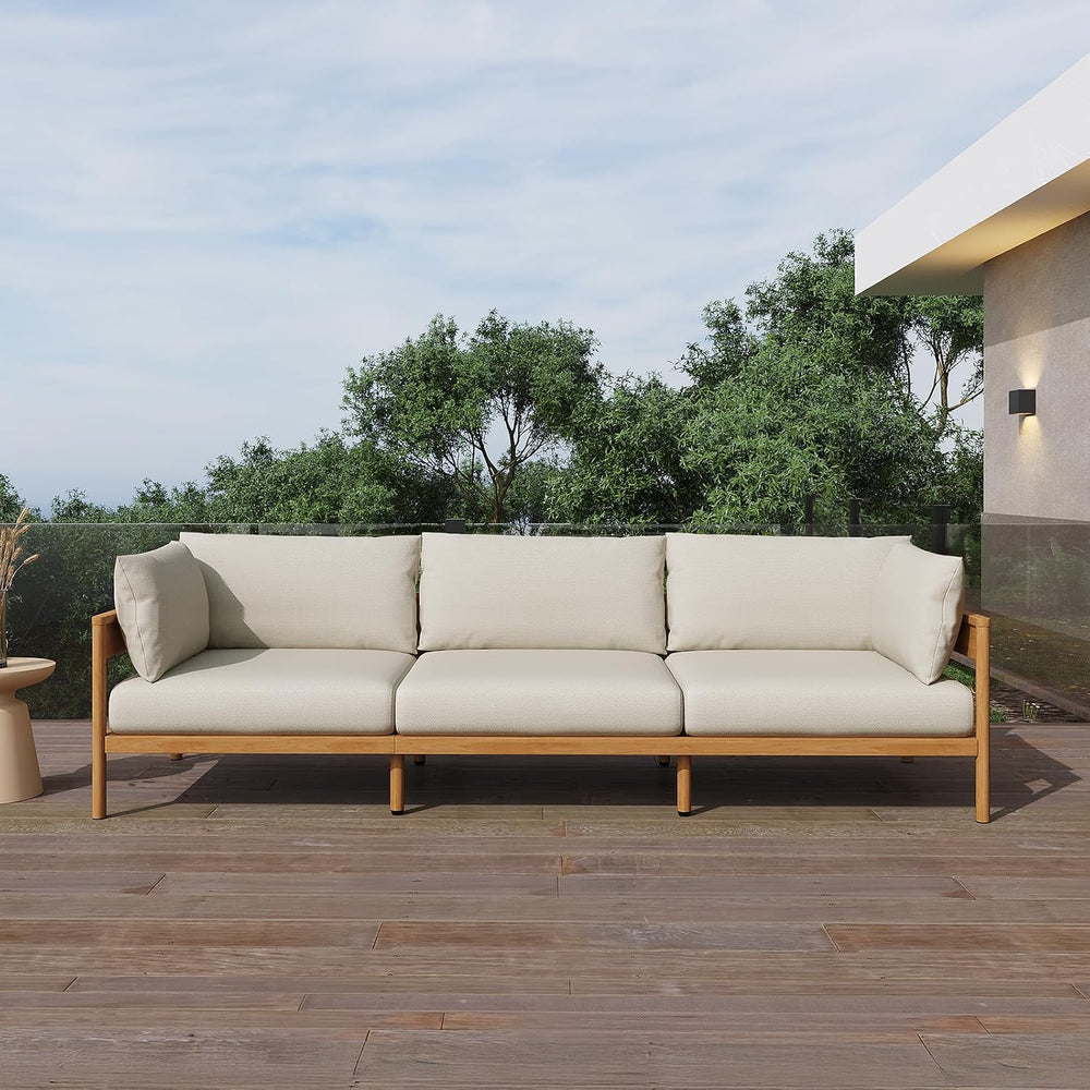 Acanva Vento Outdoor Patio Furniture Set, Couch