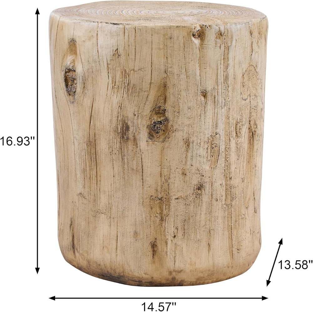 Christopher Knight Home Gigi 16.93" H MGO Outdoor Side Table with Tree-S...