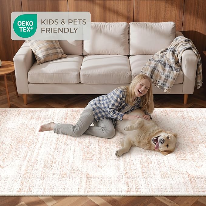 2x6 Runner Rug Non Slip for Entryway, Washable Runners for Kitchen, Soft Thin - Image 9