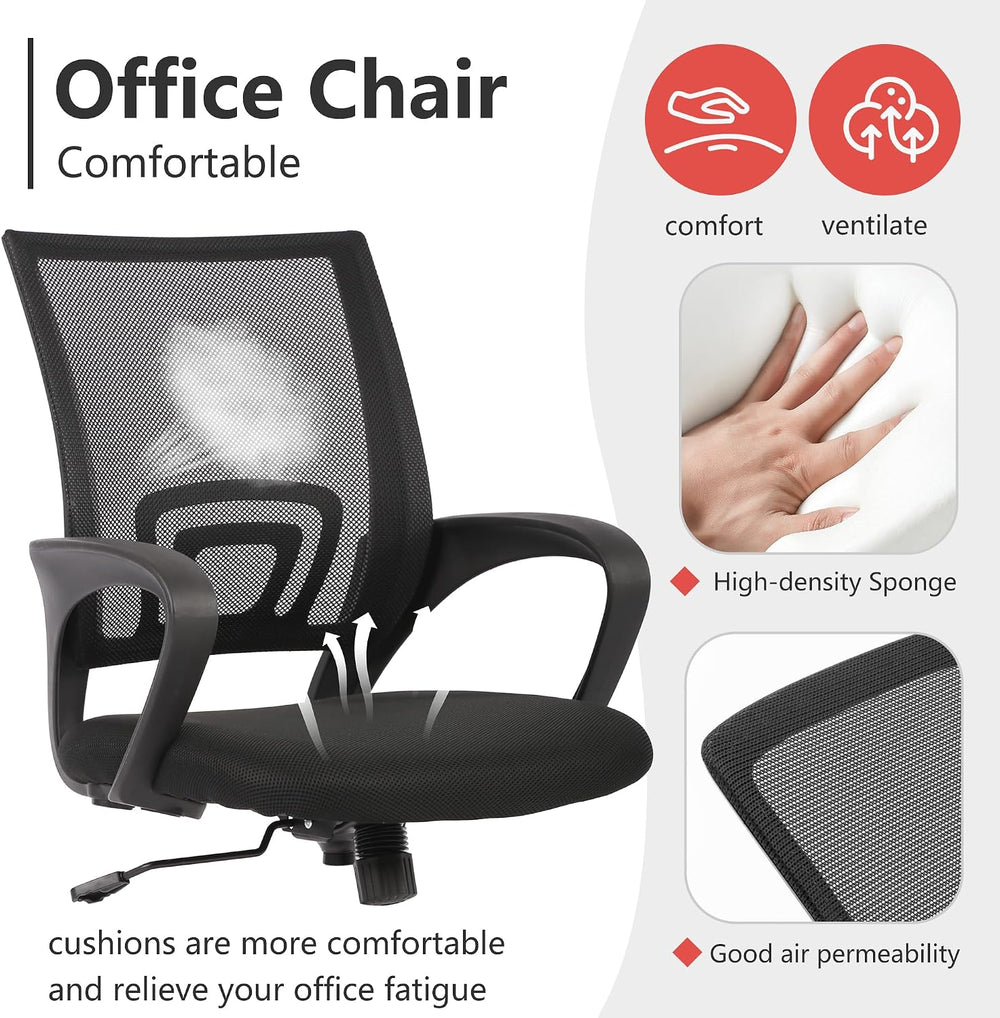 PayLessHere Office Computer Chair Ergonomic Cheap Desk Chair Adjustable Comfo...