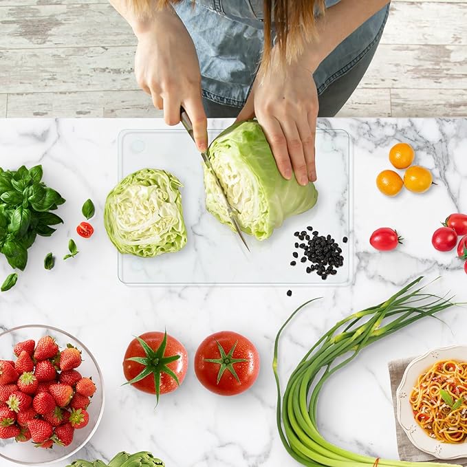 Tempered Glass Cutting Board, 12x8" Cutting Board - Image 7