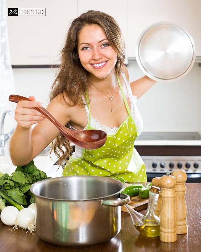 Wooden Ladles Set of 3 – Wood Ladles - Image 4