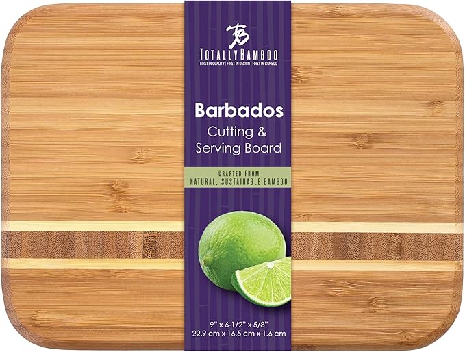 Totally Bamboo Barbados Bamboo Wood Cutting Board - Image 7