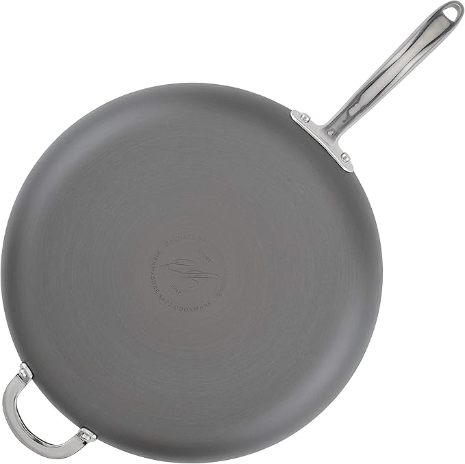 Rachael Ray 80089 Professional Hard Anodized Nonstick Frying/Fry Pan/Skillet - Image 7