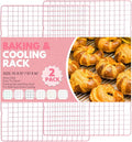 2 PCS Cooling Racks for Cooking and Baking, 16x10 Inches Stainless Steel by Unknown