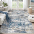 XLUEZ 5x7 Area Rugs for Living Room, Washable Modern Abstract Large Area Rug by XLUEZ