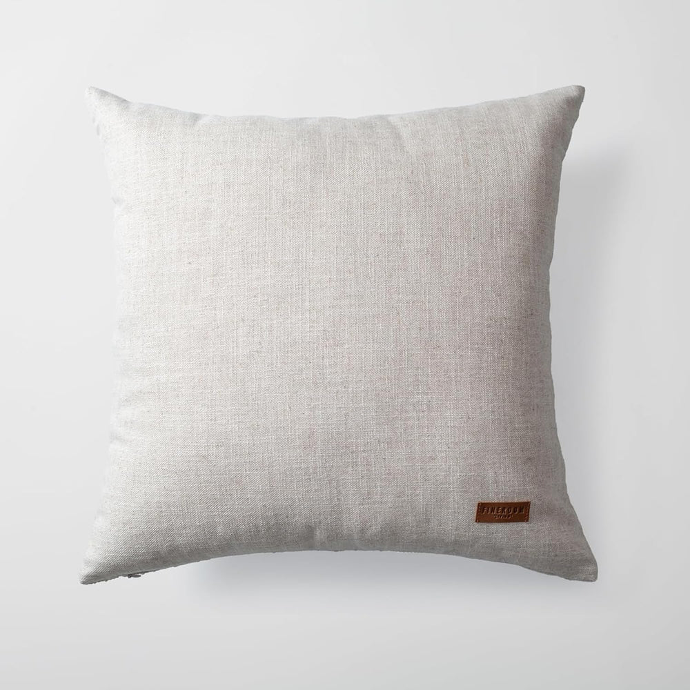 Throw Pillow Covers 20x20 Inch, Pack of 1 Textured Linen Blend with Woven Str...