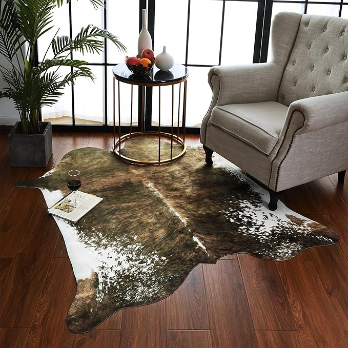 AROGAN Premium Faux Animal Rug, Sturdy and Large Size Animal Print Rugs - Image 5