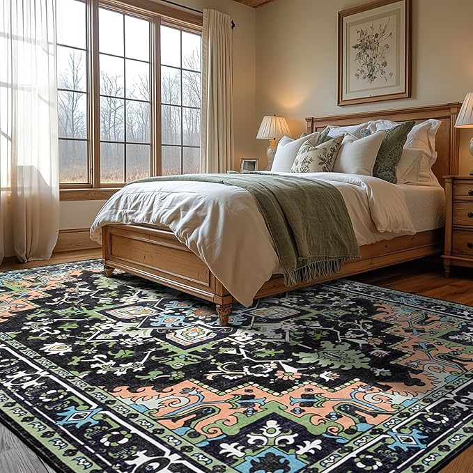 Lofus 9x12 Area Rugs for Living Room, Machine Washable Area Rug, Soft Large - Image 2