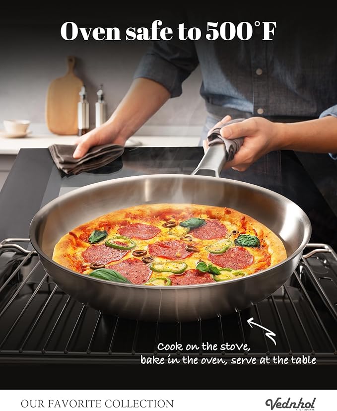 Stainless Steel Frying Pan - Image 5