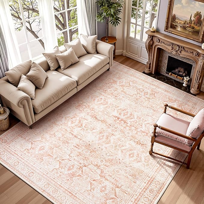 Lofus 5x7 Area Rug for Living Room, Soft Boho Carpets for Bedroom Dining Room by Lofus