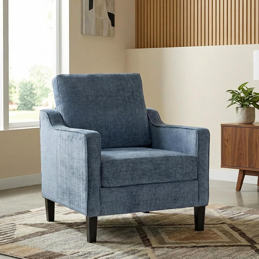 TLSUNNY Accent Chair, Mid Century Modern Living Room Chairs