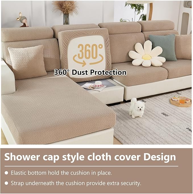 Couch Cushion Covers for Sofa Couch Covers Wear-Resistant Universal Sofa Cover - Image 5
