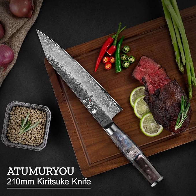 8.27 Inch Japanese Kiritsuke Chef Knife