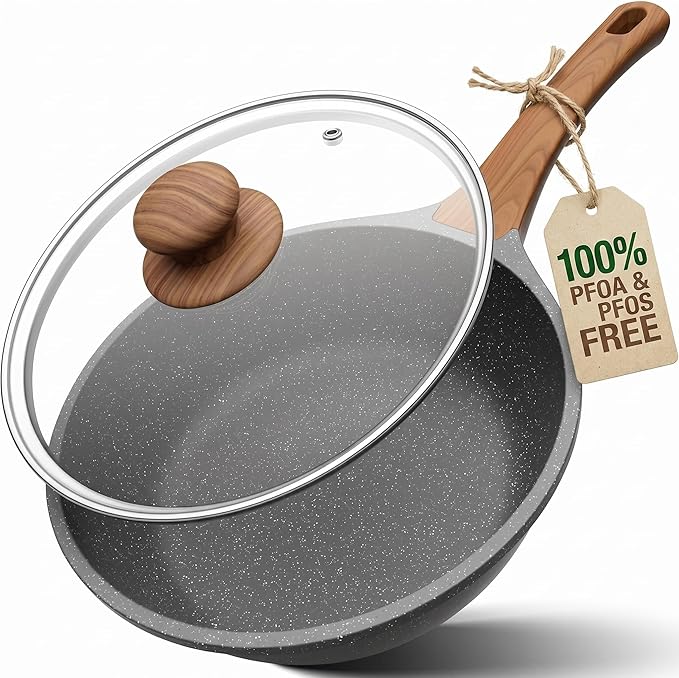 YASHE 10 Inch Nonstick Saute Pan by YASHE