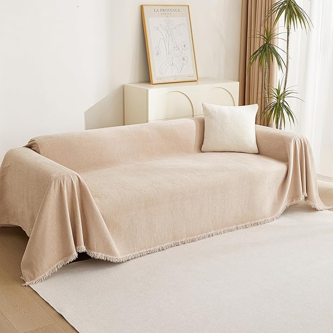 MYSKY HOME Couch Cover 3 Cushion Sofa - Image 9