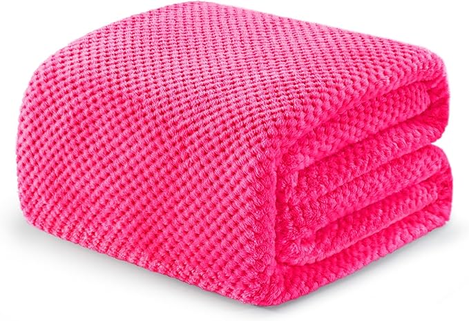 Exclusivo Mezcla Fleece Bed Blanket King Size, Super Soft and Warm Blankets by ExclusivoMezcla