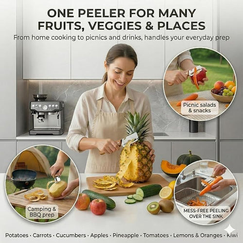 2026 NEW 2PCS Multi-Functional Vegetable Peelers - Image 2