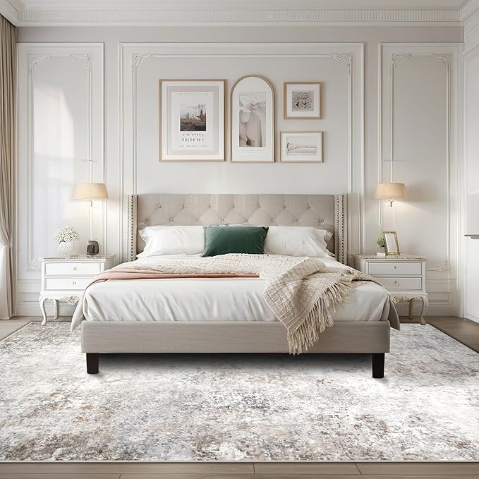 Washable Rugs 6x9 Area Rugs for Living Room, Modern Abstract Rugs for Bedroom - Image 8