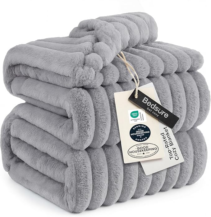 Bedsure GentleSoft California King Size Blanket by BEDSURE