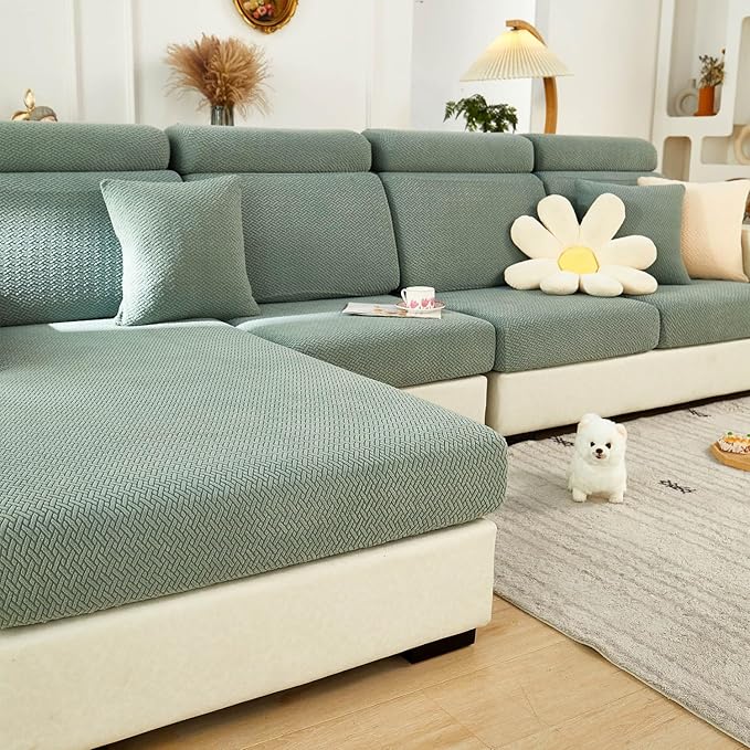 Sofa Covers Couch Covers for Sofa Pet Friendly Couch Cushion Covers Universal by Disayu